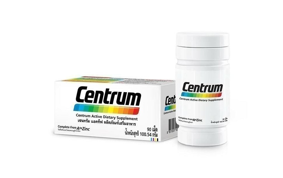 CENTRUM ACTIVE DIETARY SUPPLEMENT 90 เม็ด