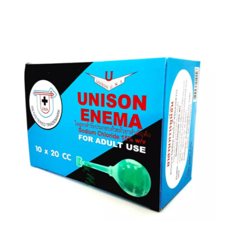 Unison enema 20 cc