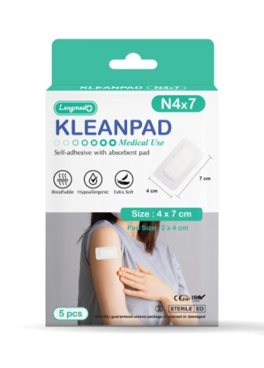 Kleanpad N 4X7 พลาสเตอร์ปิดแผล
